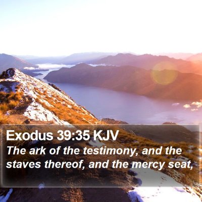 Exodus 39:35 KJV Bible Verse Image