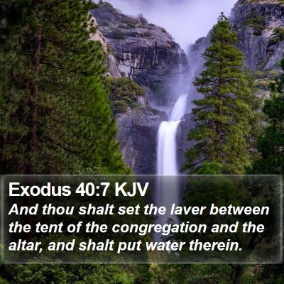 Exodus 40:7 KJV Bible Verse Image