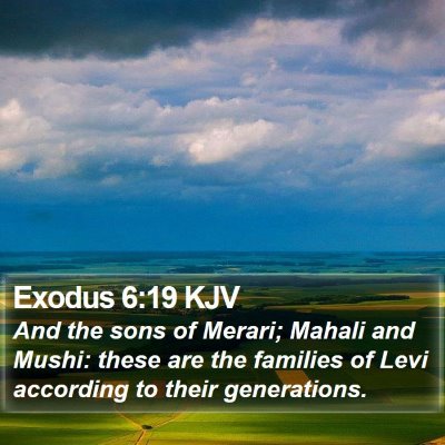 Exodus 6:19 KJV Bible Verse Image