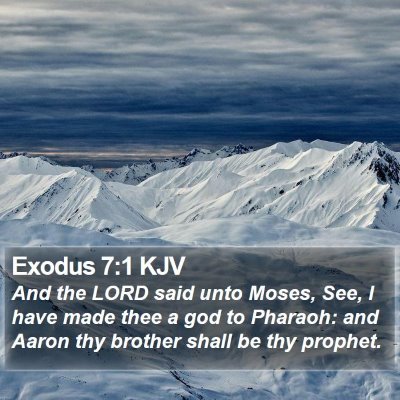 Exodus 7:1 KJV Bible Verse Image