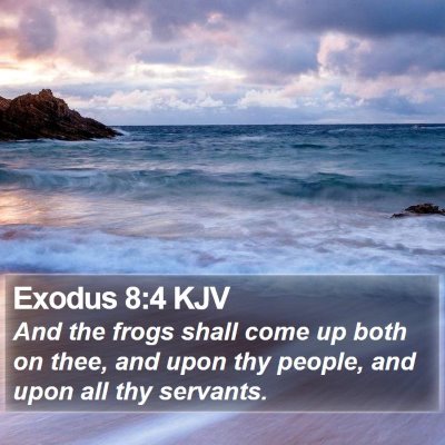 Exodus 8:4 KJV Bible Verse Image