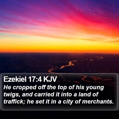 Ezekiel 17:4 KJV Bible Verse Image