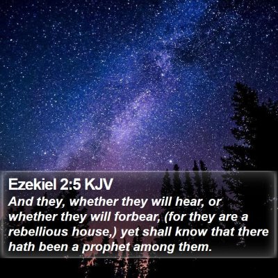 Ezekiel 2:5 KJV Bible Verse Image