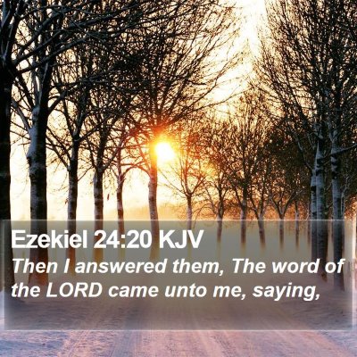 Ezekiel 24:20 KJV Bible Verse Image