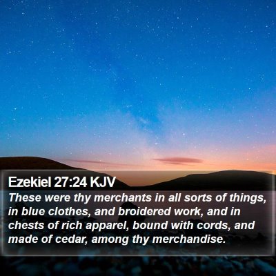 Ezekiel 27:24 KJV Bible Verse Image
