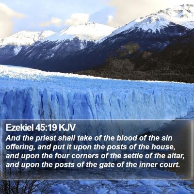 Ezekiel 45:19 KJV Bible Verse Image