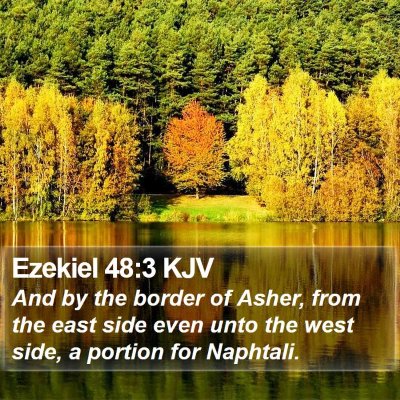 Ezekiel 48:3 KJV Bible Verse Image