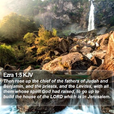Ezra 1:5 KJV Bible Verse Image