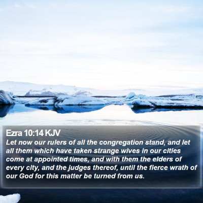 Ezra 10:14 KJV Bible Verse Image