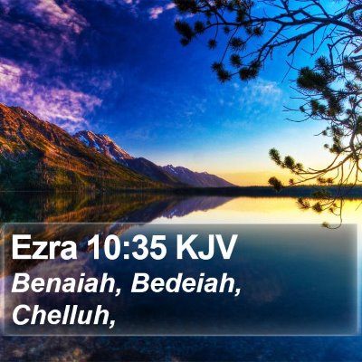 Ezra 10:35 KJV Bible Verse Image