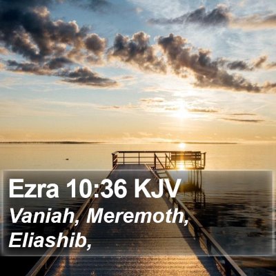 Ezra 10:36 KJV Bible Verse Image