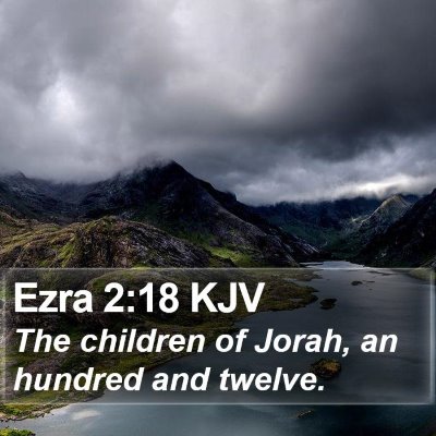 Ezra 2:18 KJV Bible Verse Image