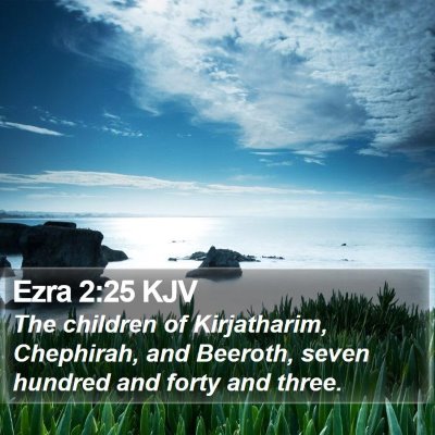 Ezra 2:25 KJV Bible Verse Image