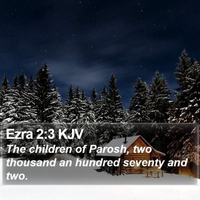 Ezra 2:3 KJV Bible Verse Image