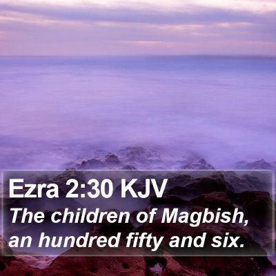 Ezra 2:30 KJV Bible Verse Image
