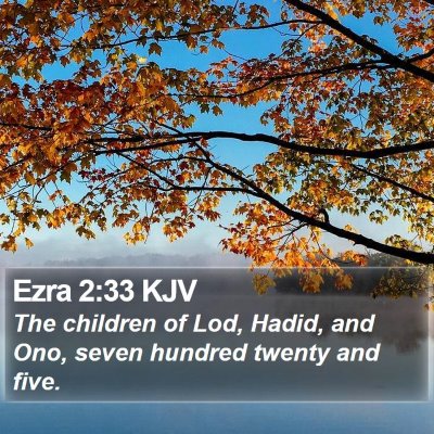 Ezra 2:33 KJV Bible Verse Image