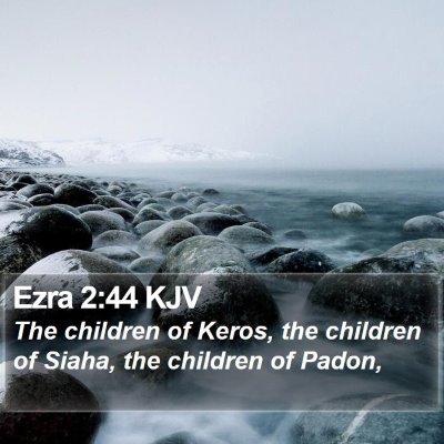Ezra 2:44 KJV Bible Verse Image