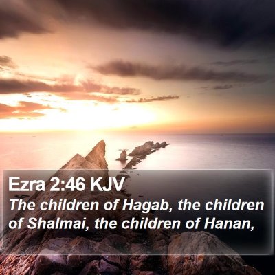 Ezra 2:46 KJV Bible Verse Image