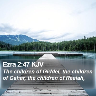 Ezra 2:47 KJV Bible Verse Image