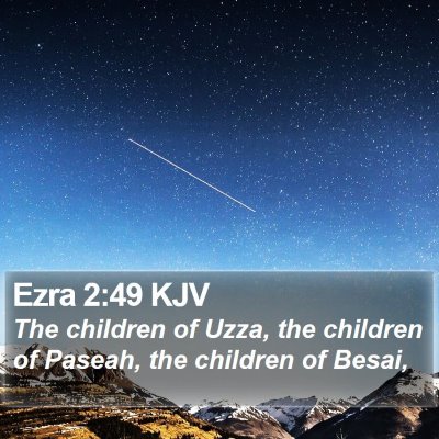 Ezra 2:49 KJV Bible Verse Image
