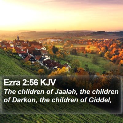 Ezra 2:56 KJV Bible Verse Image