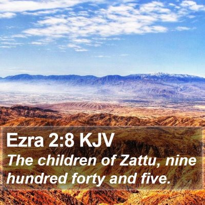 Ezra 2:8 KJV Bible Verse Image