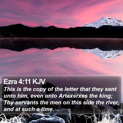Ezra 4:11 KJV Bible Verse Image