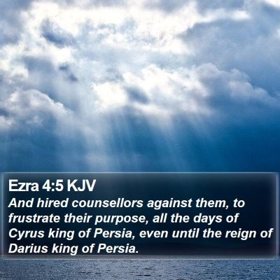 Ezra 4:5 KJV Bible Verse Image