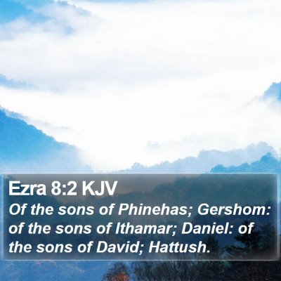 Ezra 8:2 KJV Bible Verse Image