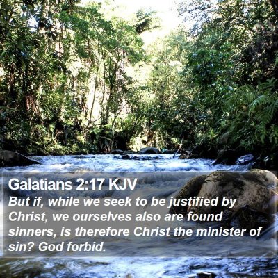 Galatians 2:17 KJV Bible Verse Image