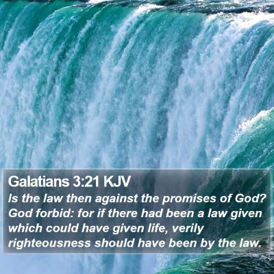 Galatians 3:21 KJV Bible Verse Image