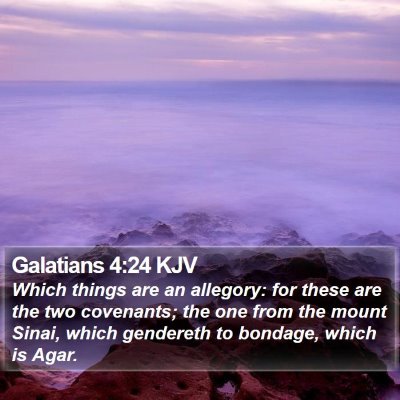 Galatians 4:24 KJV Bible Verse Image
