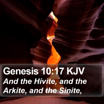 Genesis 10:17 KJV Bible Verse Image