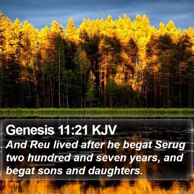 Genesis 11:21 KJV Bible Verse Image