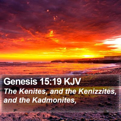 Genesis 15:19 KJV Bible Verse Image