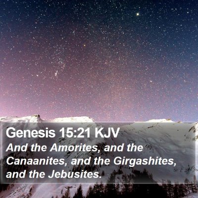 Genesis 15:21 KJV Bible Verse Image