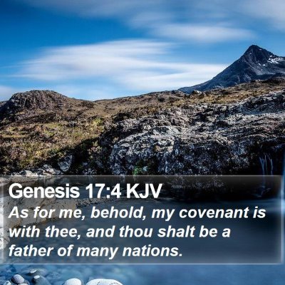 Genesis 17:4 KJV Bible Verse Image