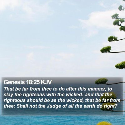 Genesis 18:25 KJV Bible Verse Image