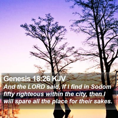 Genesis 18:26 KJV Bible Verse Image