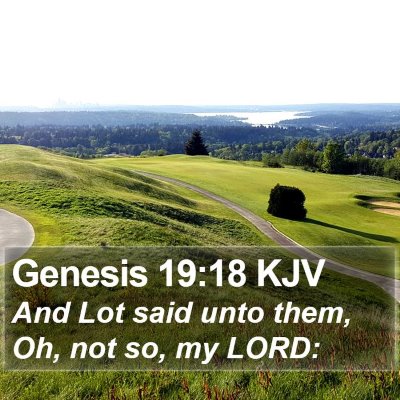 Genesis 19:18 KJV Bible Verse Image