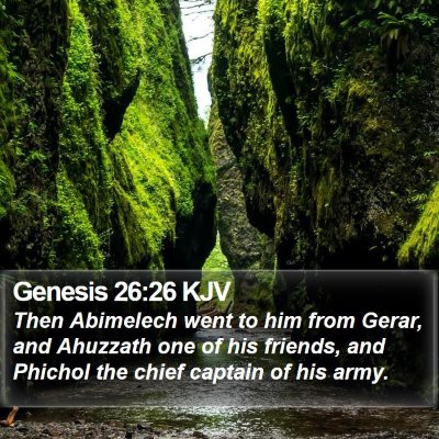 Genesis 26:26 KJV Bible Verse Image