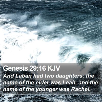 Genesis 29:16 KJV Bible Verse Image