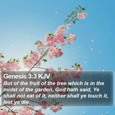 Genesis 3:3 KJV Bible Verse Image