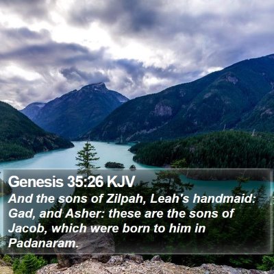 Genesis 35:26 KJV Bible Verse Image