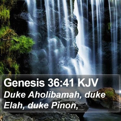 Genesis 36:41 KJV Bible Verse Image
