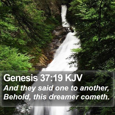 Genesis 37:19 KJV Bible Verse Image