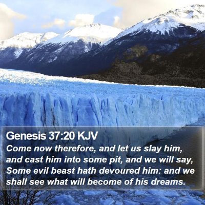 Genesis 37:20 KJV Bible Verse Image