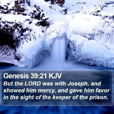 Genesis 39:21 KJV Bible Verse Image