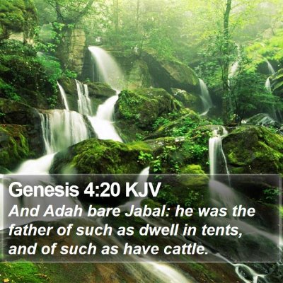 Genesis 4:20 KJV Bible Verse Image