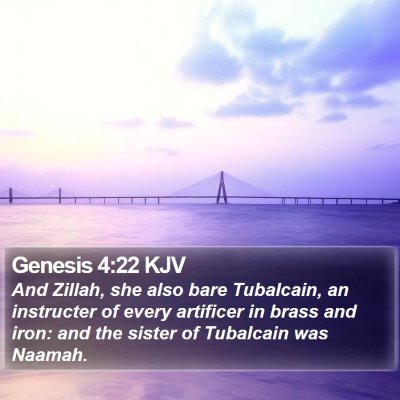 Genesis 4:22 KJV Bible Verse Image